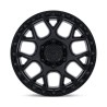 Fuel Off-Road | FC908 PUMA 20x9 ET1 - MATTE BLACK W/ GLOSS BLACK LIP