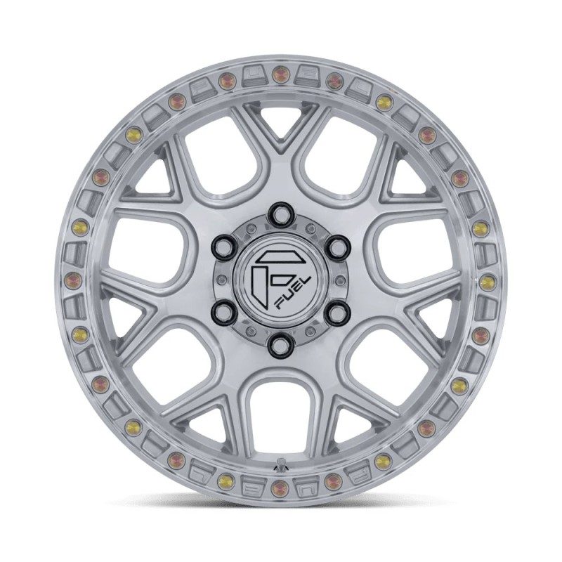 Fuel Off-Road | FC908 PUMA 17x9 ET1 - GLOSS SILVER W/ MACHINED FACE