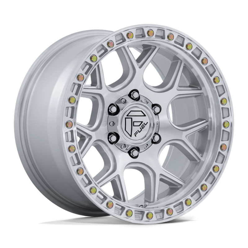Fuel Off-Road | FC908 PUMA 20x9 ET1 - GLOSS SILVER W/ MACHINED FACE