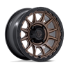 Fuel Off-Road | FV866 PISTON UTV 15x7 ET38 - MATTE BRONZE W MATTE BLACK LIP