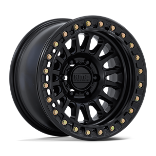 KMC | KM239 IMPACT BEADLOCK 17x9 ET25 - MATTE BLACK