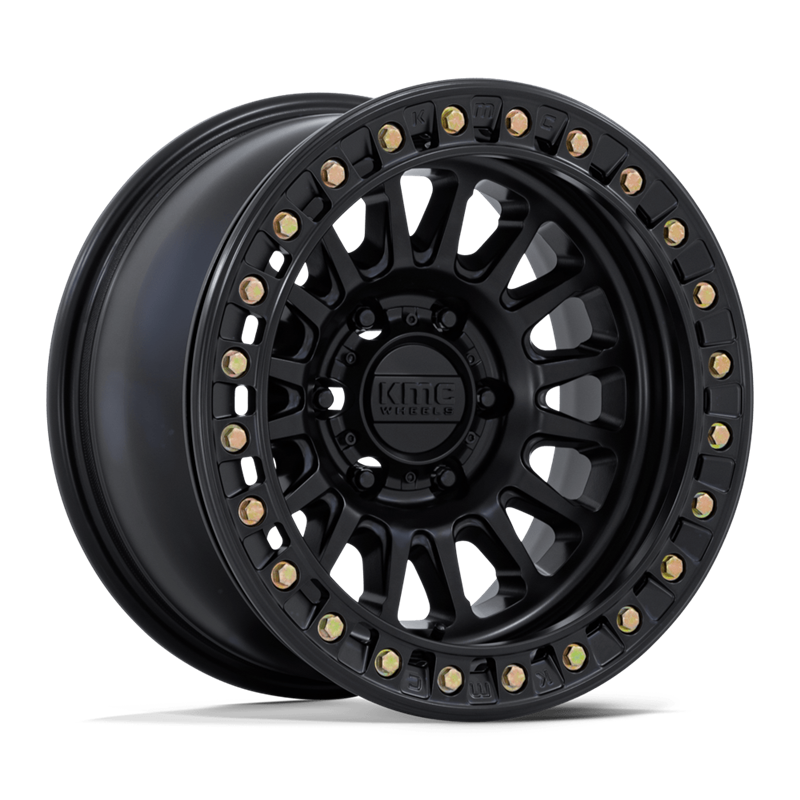 KMC | KM239 IMPACT BEADLOCK 17x9 ET25 - MATTE BLACK