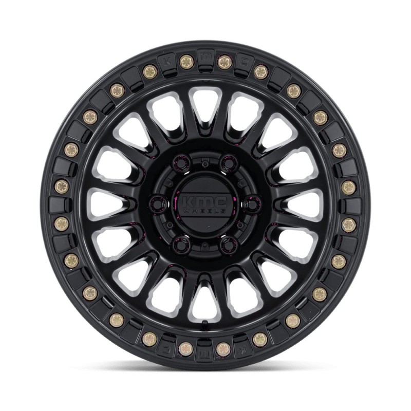 KMC | KM239 IMPACT BEADLOCK 17x9 ET25 - MATTE BLACK