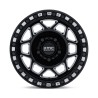 KMC | KS241 TORX UTV BEADLOCK 15x7 ET38 - GLOSS BLACK MILLED