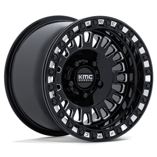 KMC | KS242 AZTEC UTV BEADLOCK 15x7 ET38 - GLOSS BLACK MILLED