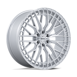 Niche Wheels | NC288 GENOA 24x10 ET30 - GLOSS SILVER W/ MACHINED FACE