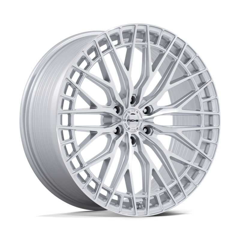 Niche Wheels | NC288 GENOA 24x10 ET20 - GLOSS SILVER W/ MACHINED FACE