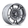 US Mag | UC147 FLAGSTAFF 22x10.5 ET0 - ANTHRACITE W/ MACH-FC & CHR-LP