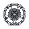 US Mag | UC147 FLAGSTAFF 22x9 ET15 - ANTHRACITE W/ MACH-FC & CHR-LP