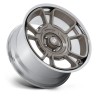 US Mag | UC147 FLAGSTAFF 20x8.5 ET1 - PEWTER W/ CHROME LIP