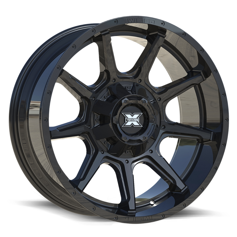 TWISTED OFF-ROAD | TW2 22x12 ET-44 - Gloss Black