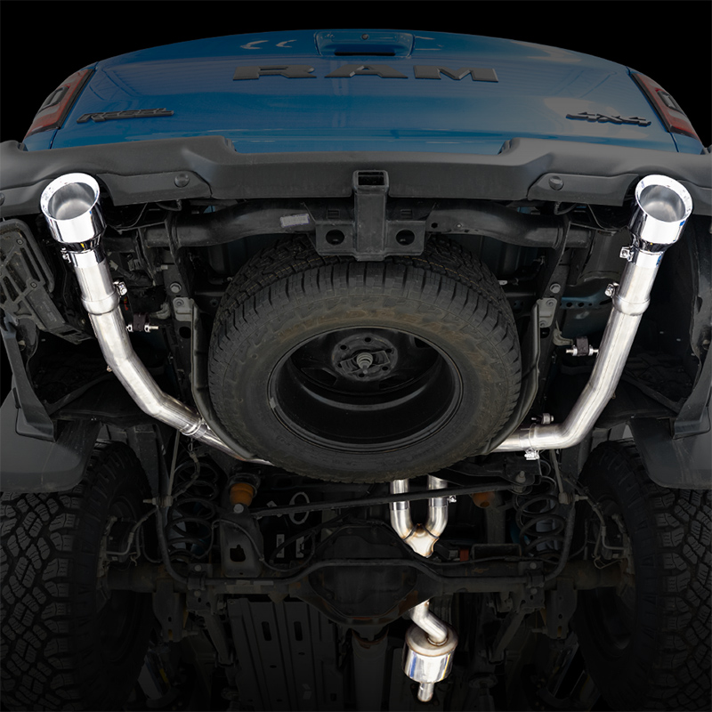 AWE Tuning | 0FG Cat-Back Exhaust System Chrome tips - Ram 1500 5.7L 2019-2023
