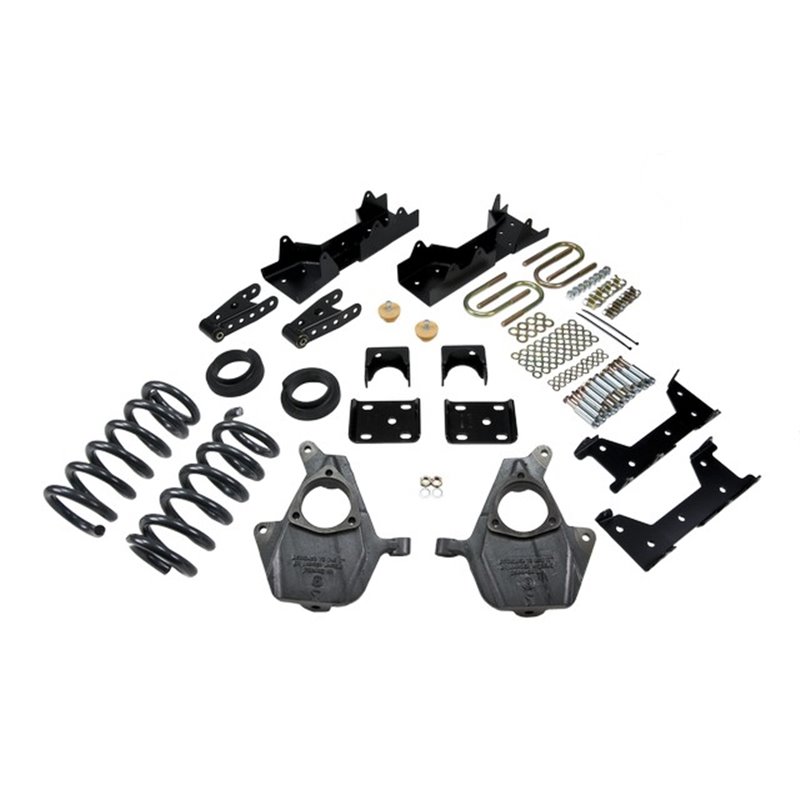 Belltech | Front And Rear Complete Kit W/O Shocks - Silverado / Sierra 1500 / Classic 2001-2007