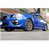 RallyArmor | Blue Mud Flap White Logo - WRX / STI 2015-2021