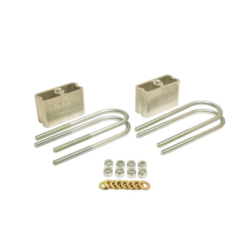 Belltech | Universal 3" Rear Lowering Block Kit - Chevrolet / GMC / Nissan / Toyota 1991-2004