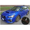 RallyArmor | Blue Mud Flap White Logo - WRX / STI 2015-2021