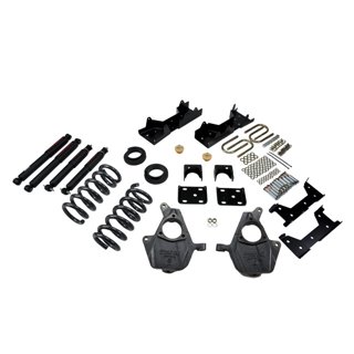 Belltech | Front And Rear Complete Kit W/ Nitro Drop 2 Shocks - Silverado / Sierra 1500 / Classic 2001-2007