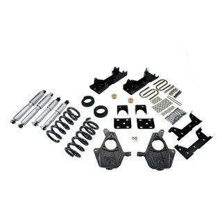 Belltech | Front And Rear Complete Kit W/ Street Performance Shocks - Silverado / Sierra 1500 / Classic 2001-2007