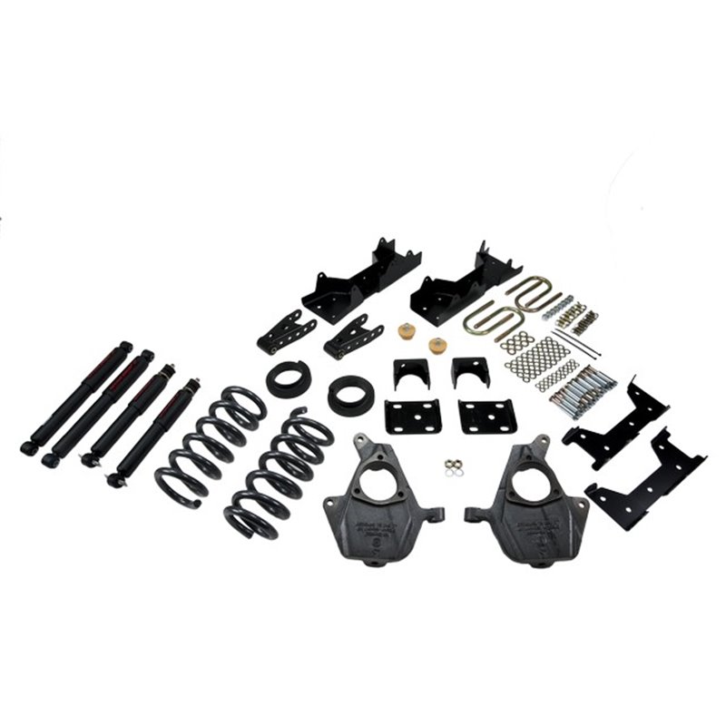 Belltech | Front And Rear Complete Kit W/ Nitro Drop 2 Shocks - Silverado / Sierra 1500 / Classic 2001-2007