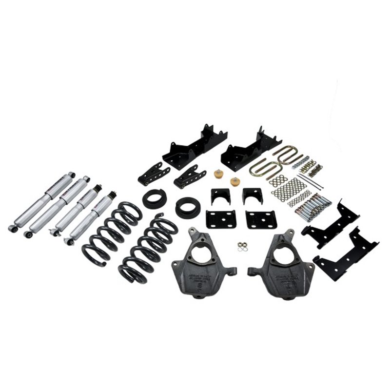 Belltech | Front And Rear Complete Kit W/ Street Performance Shocks - Silverado / Sierra 1500 / Classic 2001-2007