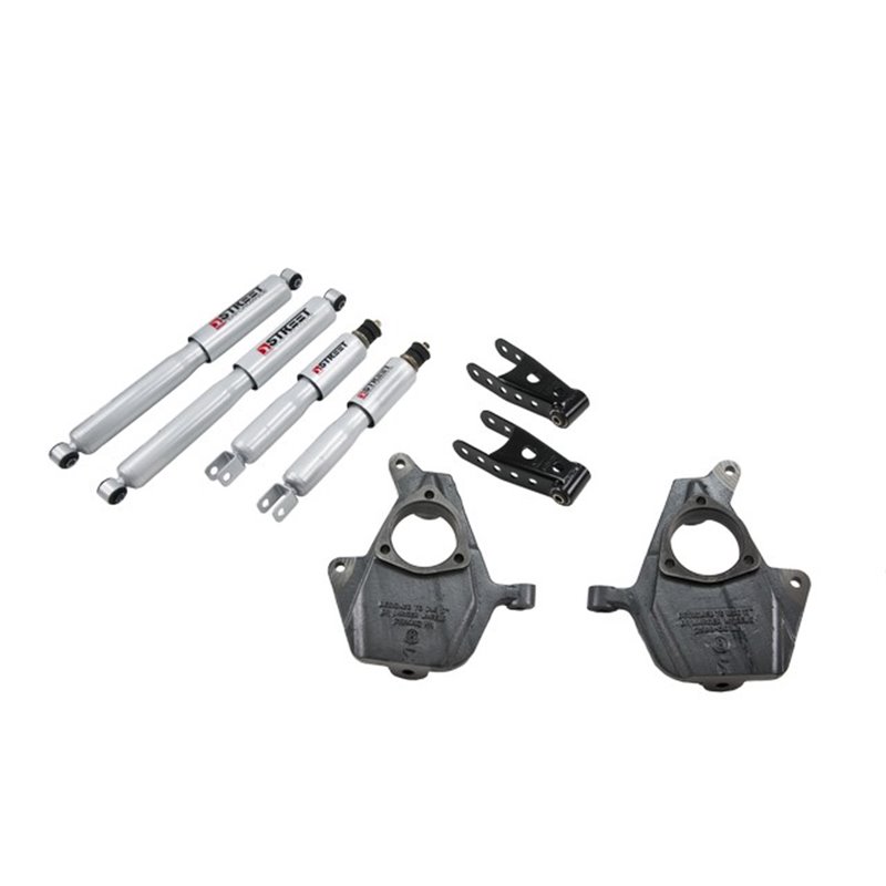 Belltech | Front And Rear Complete Kit W/ Street Performance Shocks - Silverado / Sierra 1500 / Classic 2000-2007