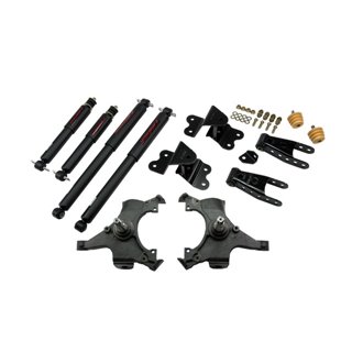 Belltech | Front And Rear Complete Kit W/ Nitro Drop 2 Shocks - C1500 1992-1998