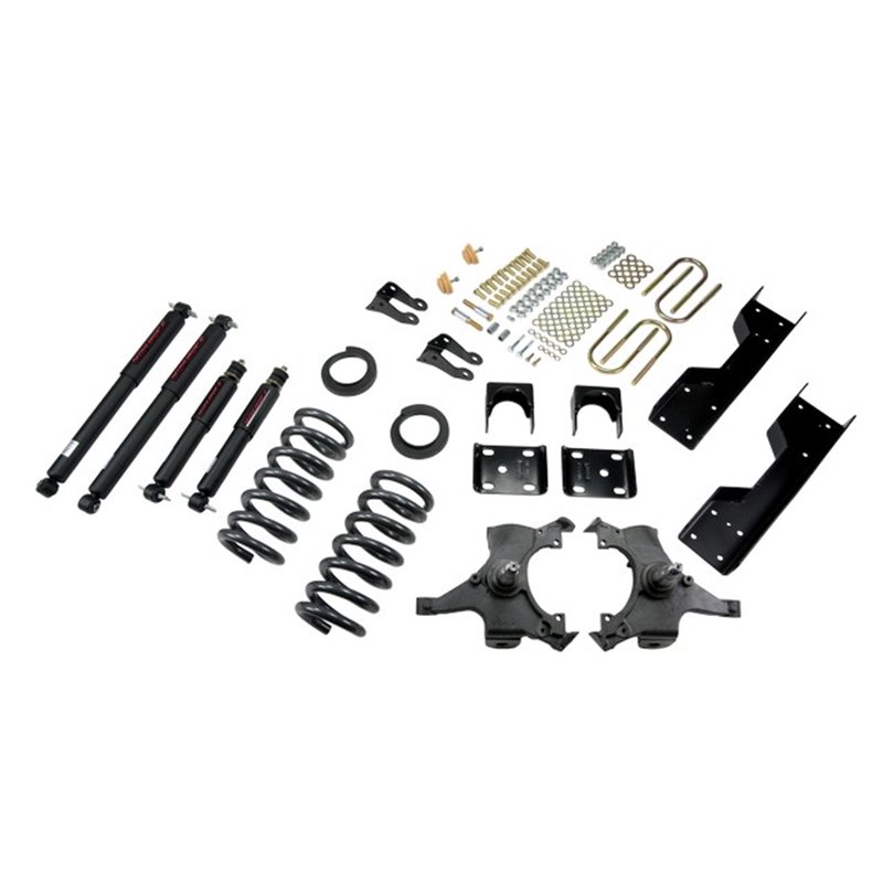 Belltech | Front And Rear Complete Kit W/ Nitro Drop 2 Shocks - C1500 1992-1998
