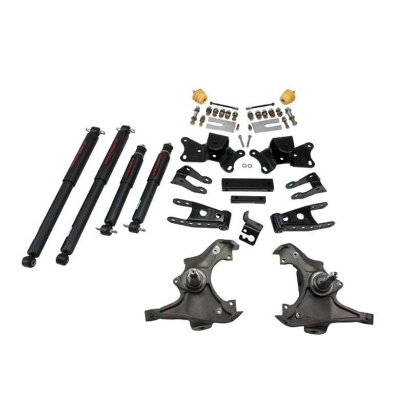 Belltech | Front And Rear Complete Kit W/ Nitro Drop 2 Shocks - C2500 / C3500 / C2500 / C3500 1997-2000