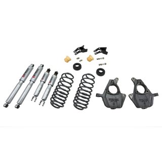 Belltech | Front And Rear Complete Kit W/ Street Performance Shocks - Cadillac / Chevrolet / GMC 2000-2006