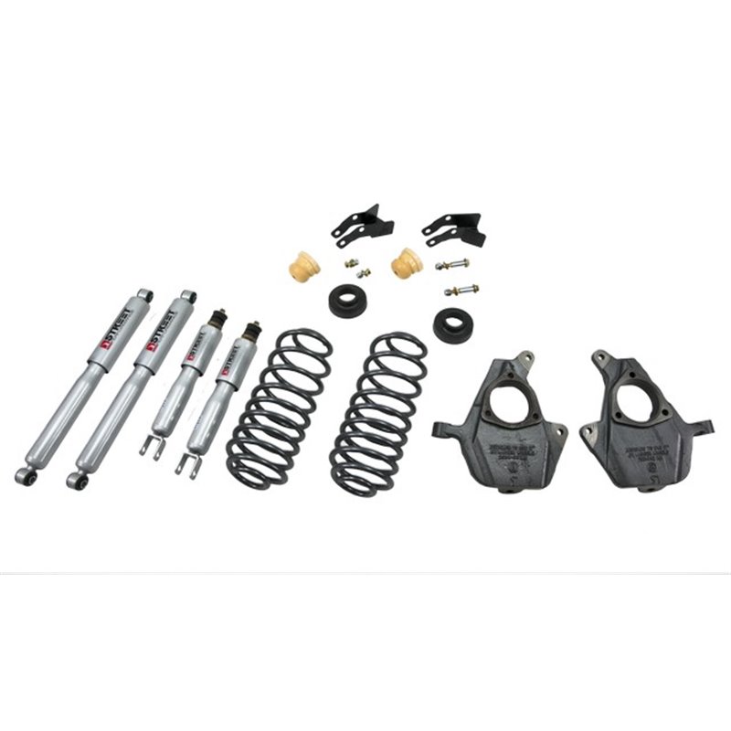 Belltech | Front And Rear Complete Kit W/ Street Performance Shocks - Cadillac / Chevrolet / GMC 2000-2006