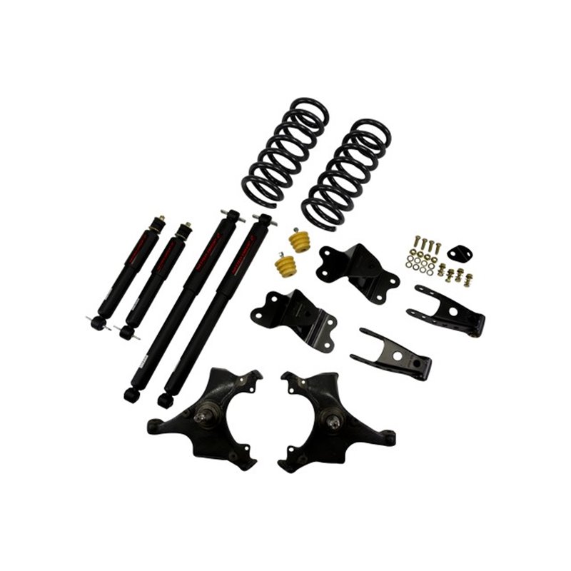 Belltech | Front And Rear Complete Kit W/ Nitro Drop 2 Shocks - C1500 1990-1991