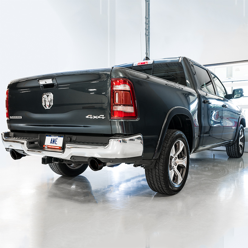 AWE Tuning | 0FG Cat-Back Exhaust BLACK - Ram 1500 5.7L 2019-2023
