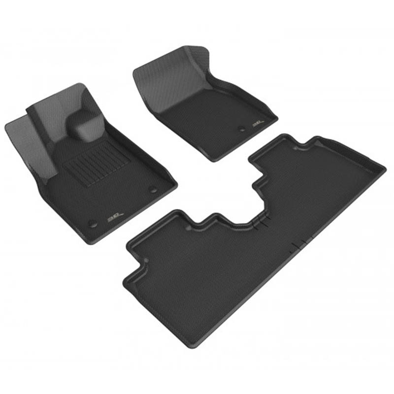 3D Mats | KAGU Tapis Toute Saison Avant & Arr. - Mustang Mach-E 2021-2023