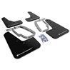 RallyArmor | UR Mud Flap White Logo - Tesla Model 3 2017-2023