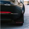 RallyArmor | UR Mud Flap Red Logo - Tesla Model 3 2017-2023