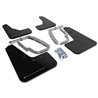 RallyArmor | UR Mud Flap Dark Grey Logo - Tesla Model 3 2017-2023
