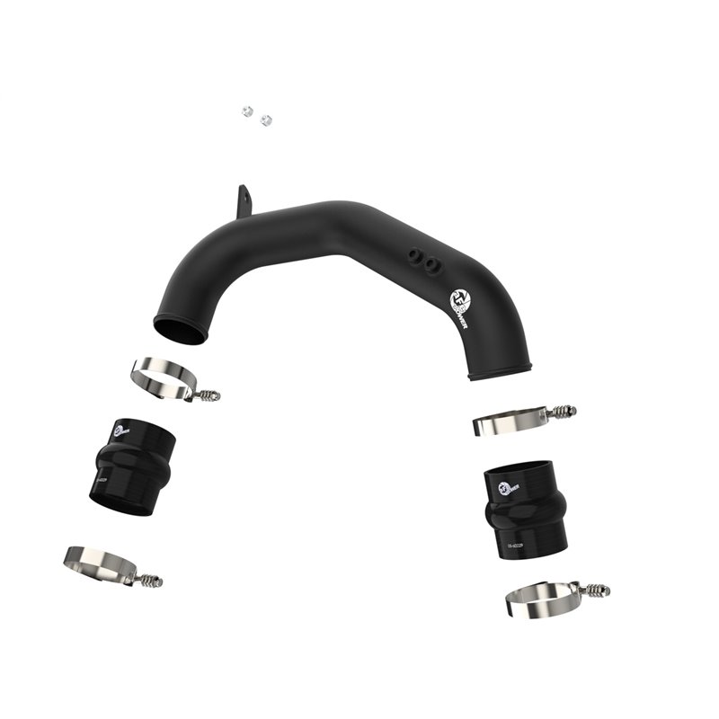 aFe Power | BladeRunner 3 IN Aluminum Cold Charge Pipe Black - F-250 / F-350 6.4L 2008-2010