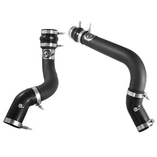 aFe Power | BladeRunner 3 IN Aluminum Hot and Cold Charge Pipe Kit Black - Ram 2500 / 3500 6.7L 2013-2018