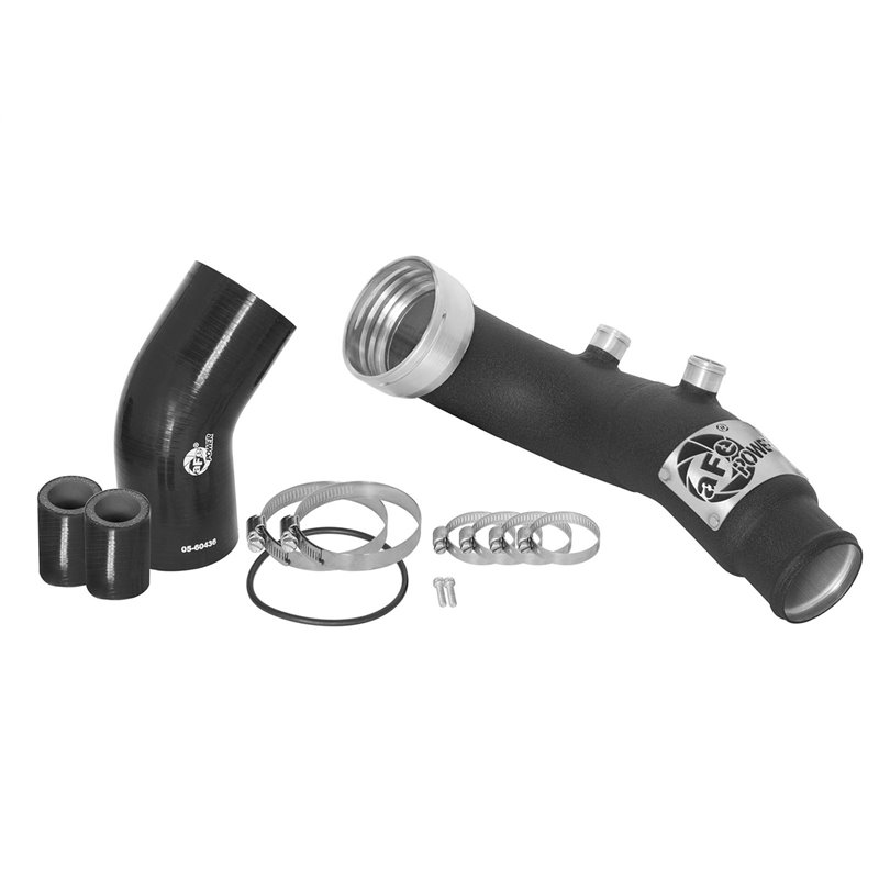 aFe Power | BladeRunner 3 IN Aluminum Cold Charge Pipe Black - 335i / 335i xDrive / 335xi 3.0T 2007-2010