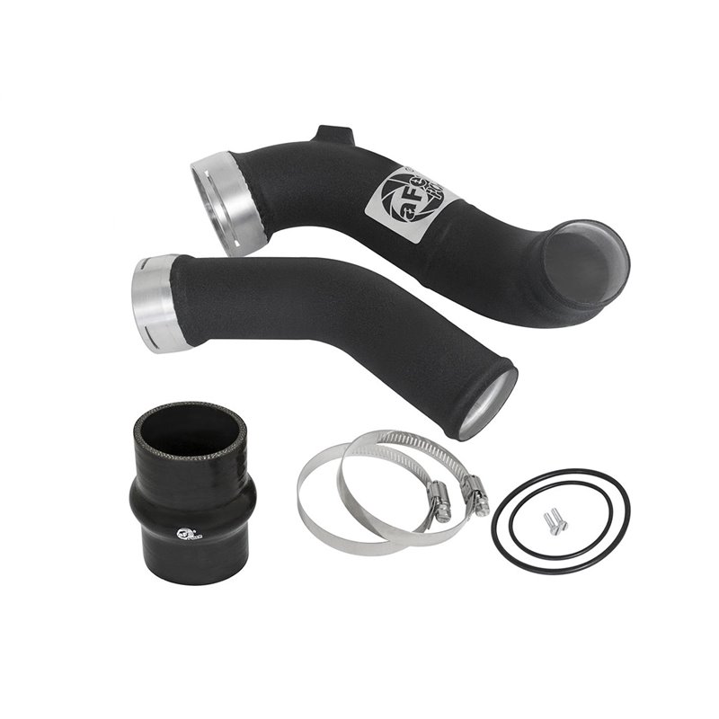 aFe Power | BladeRunner 3 IN Aluminum Cold Charge Pipe Black - 335i / 335i xDrive 3.0T 2012-2015