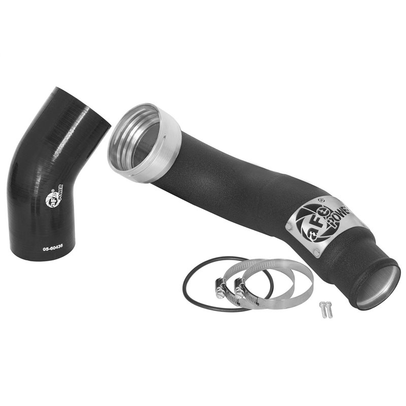 aFe Power | BladeRunner 3 IN Aluminum Cold Charge Pipe Black - 335i / 335i xDrive 3.0T 2011-2013