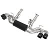 aFe Power | MACH Force-Xp Cat-Back Exhaust w/o NPP Exhaust Valve Black Tip - Corvette 6.2L 2020-2023