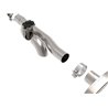 aFe Power | Gemini XV 3 IN 304 Stainless Steel Cat-Back Exhaust System w/Cut-Out Black - Silverado / Sierra 1500 2009-2018