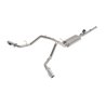 aFe Power | Gemini XV 3 IN 304 Stainless Steel Cat-Back Exhaust System w/Cut-Out Polished - Silverado / Sierra 1500 2009-2018