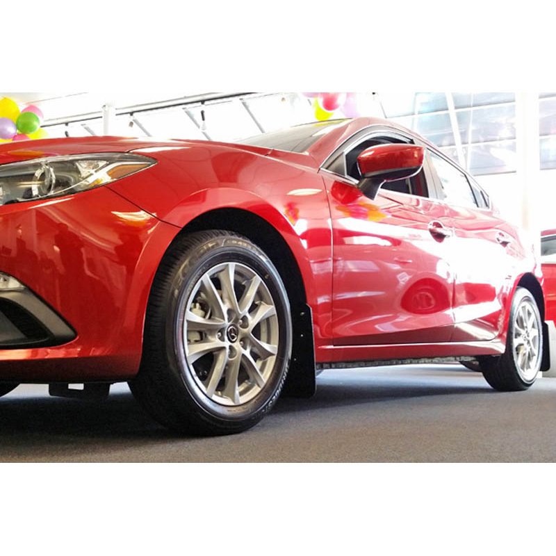 RallyArmor | Mud flap Red logo - Mazda3 2014-2018