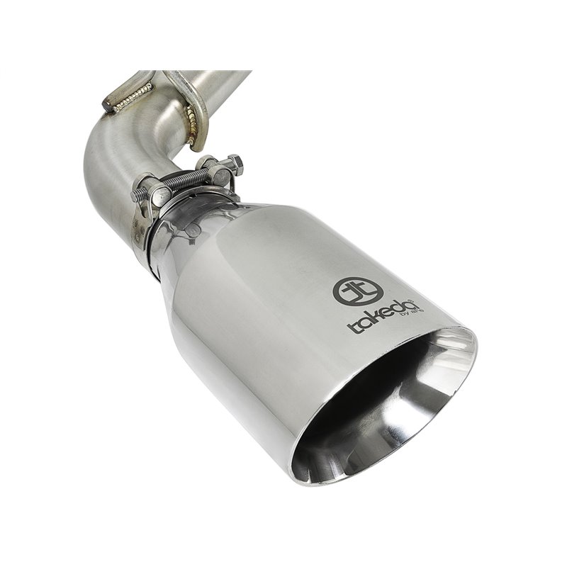 aFe Power | Takeda 2-1/2 IN 304 Stainless Steel Cat-Back Exhaust System w/Polished Tips - Q50 3.0T 2016-2023