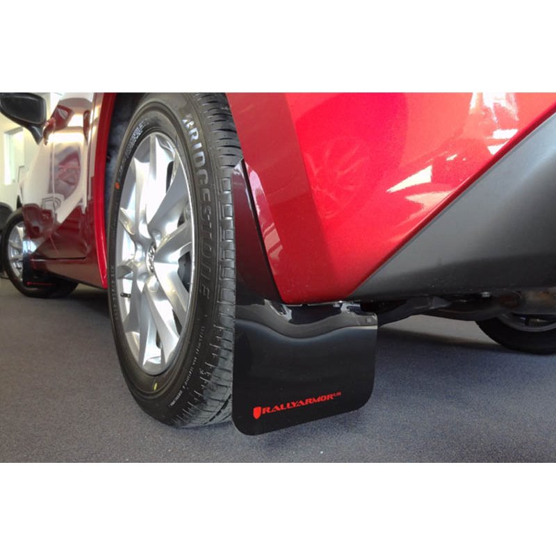 RallyArmor | Mud flap Red logo - Mazda3 2014-2018