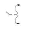 aFe Power | Takeda 3 IN to 2-1/2 IN 304 Stainless Steel Axle-Back Exhaust w/Black Tip - Elantra GT 1.6T 2018-2020