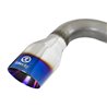 aFe Power | Takeda 3 IN to 2-1/2 IN 304 Stainless Steel Axle-Back Exhaust w/Blue Flame Tip - Elantra GT 1.6T 2018-2020