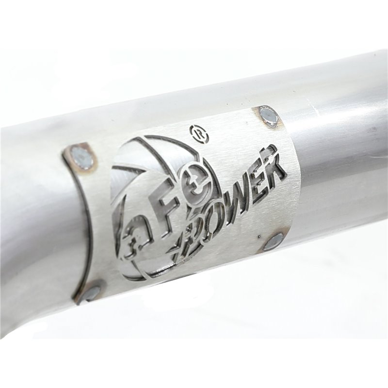 aFe Power | Takeda 3 IN 304 Stainless Steel Mid-Pipe - Veloster N 2.0T 2019-2022